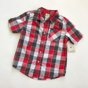 🎄 Faded Glory | Plaid Button Down